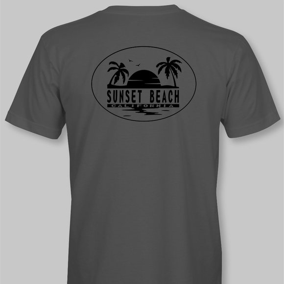 Sunset Beach T-Shirt huntington surf surfing california surfboard - Picture 7 of 11